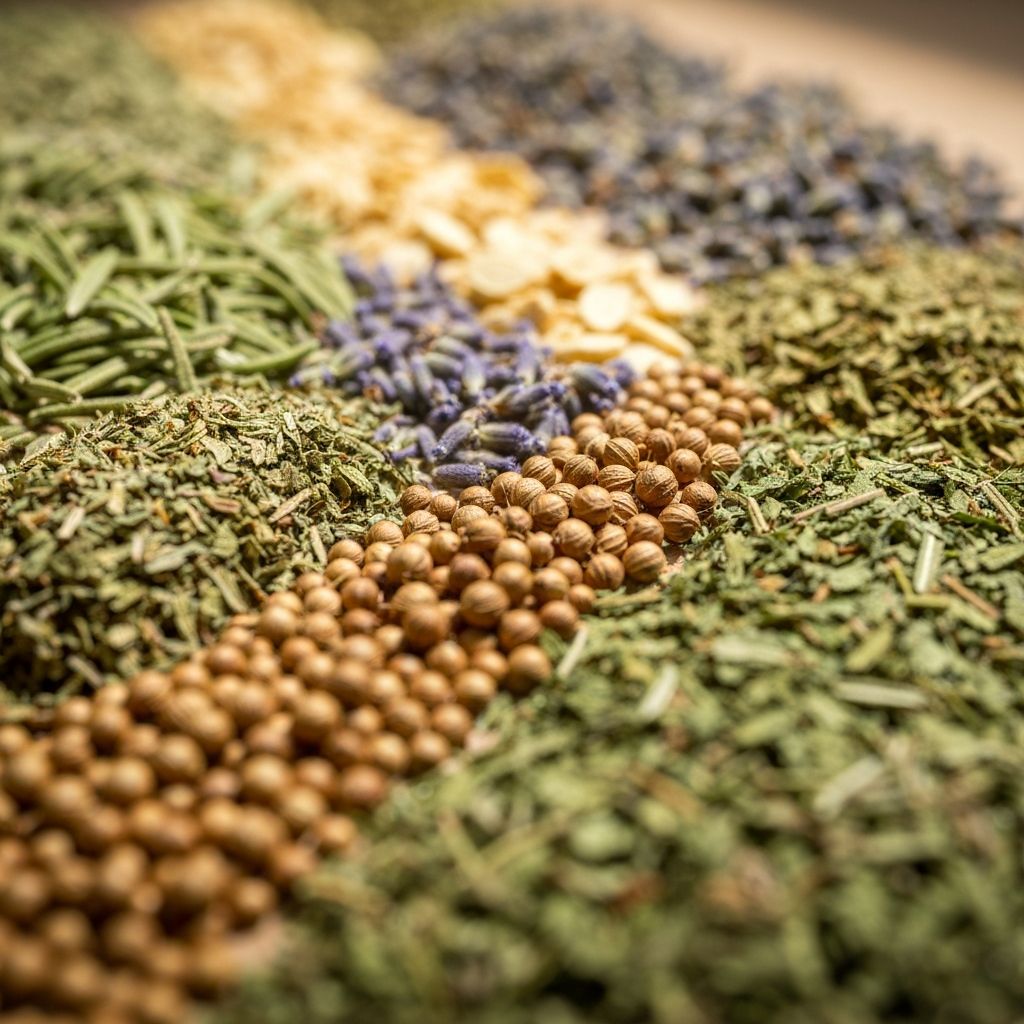 Natural herbs and botanical ingredients